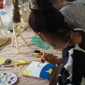 Atelier peinture entreprises team building à La Réunion