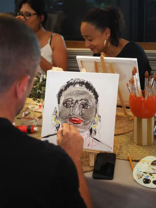 Atelier peinture team building peins ton + 1 !