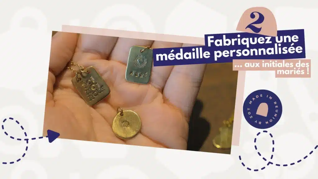 Atelier médaille en cuivre ou laiton