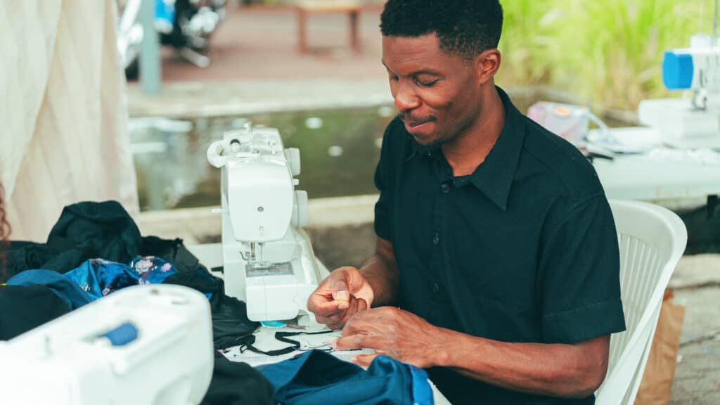 Team Building couture upcycling à La Réunion