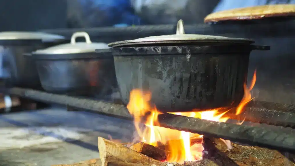 Team Building cuisine au feu de bois