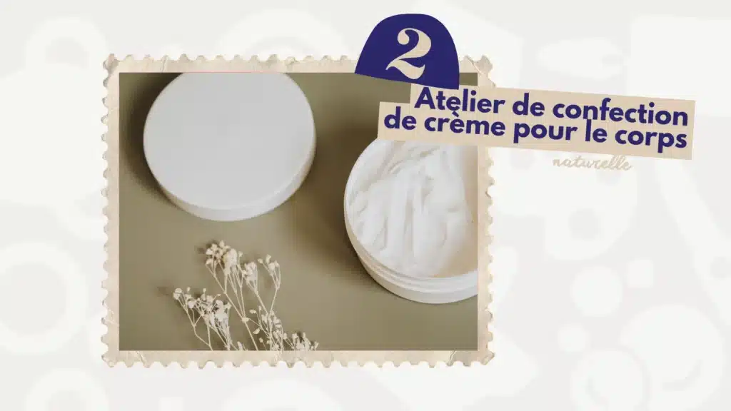 Atelier confection de crème pour le corps naturelle à La Réunion