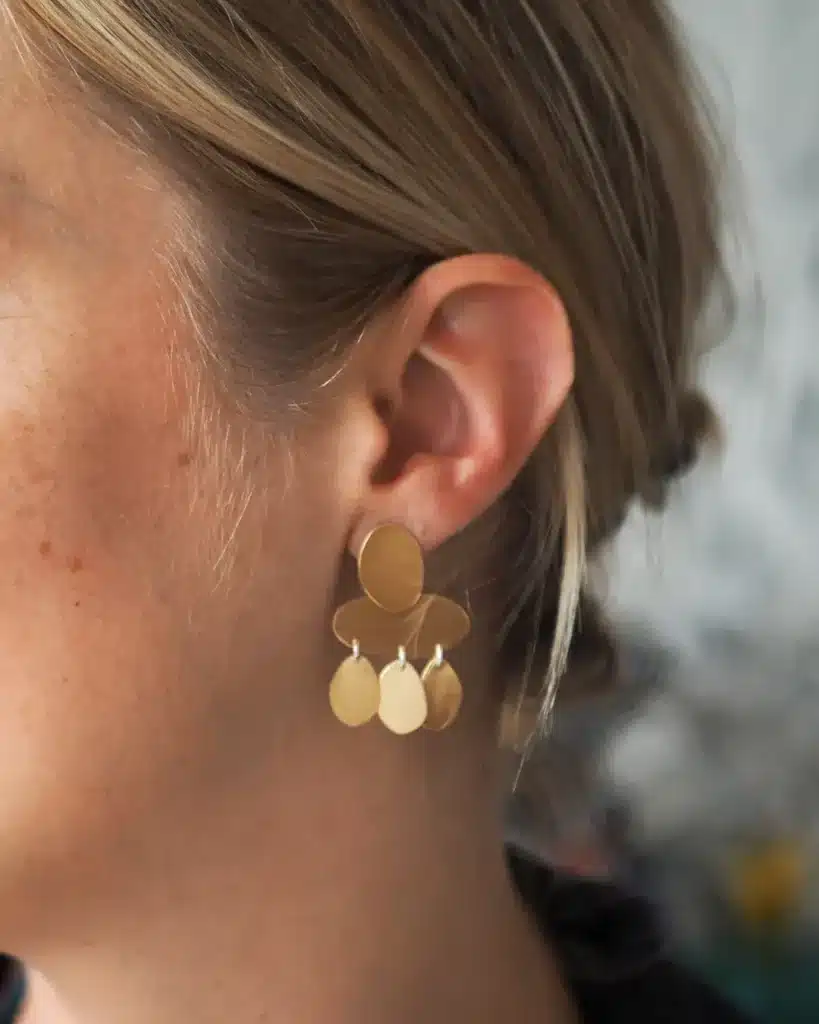 Créez vos boucles d'oreilles en laiton à La Réunion
