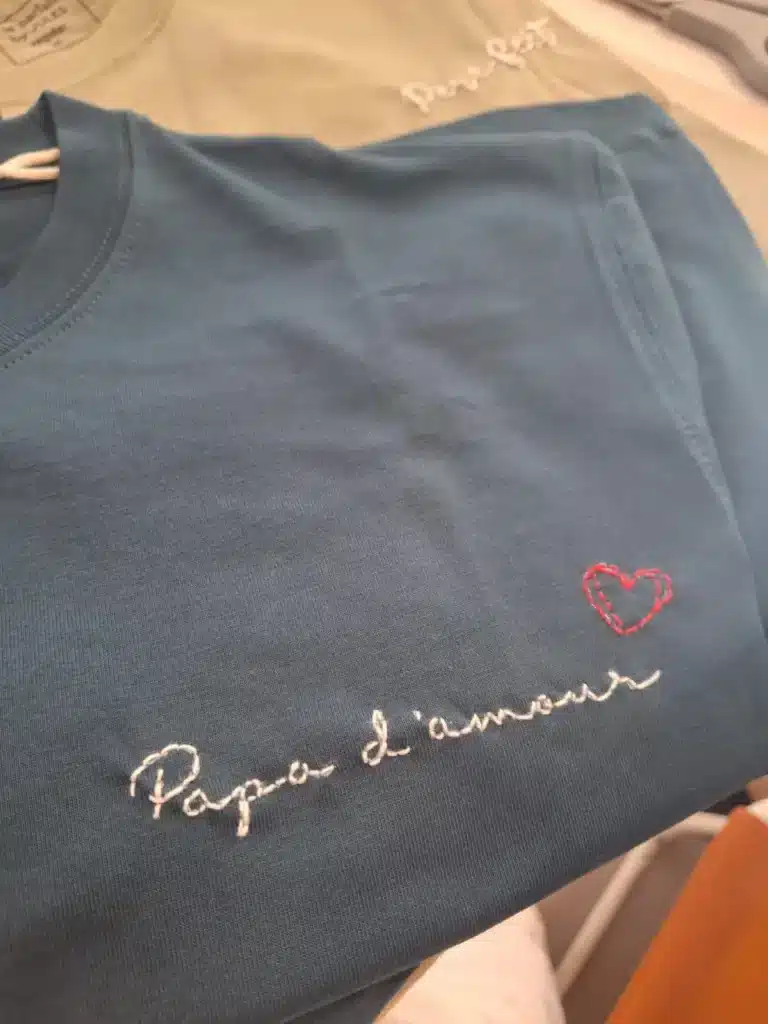 Atelier personnalisation de tee-shirt chez Jules