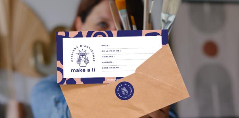 Carte cadeau Make a li imprimée